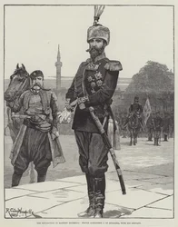 Revolutionen i det østlige Roumelia, Prins Alexander I af Bulgarien, med sin tjener